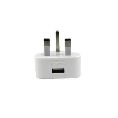 UK Plug White Black Color Wall Charger 5V 1A 2.1A 2.4A 3.1A USB Charger for Cell Phone